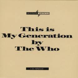 The Who : This Is My Generation